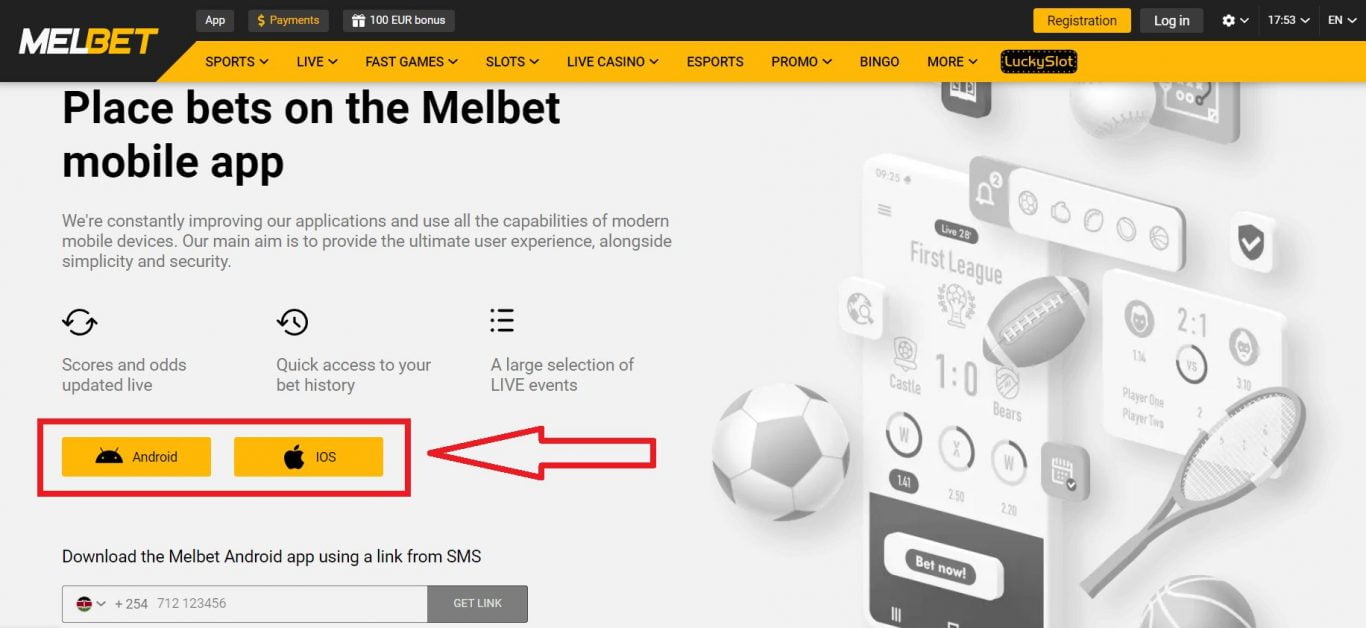 Melbet apk Download for Android
